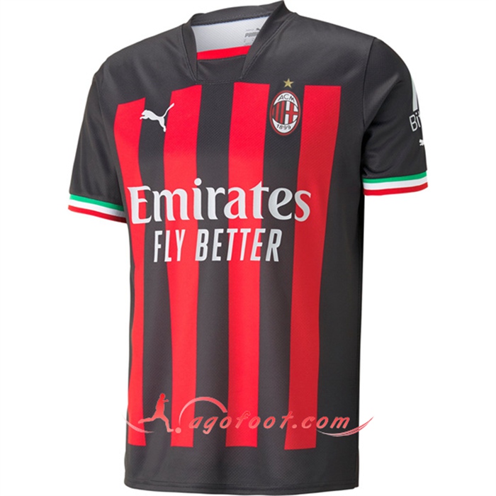 Nouveau Maillot de Foot Milan AC Domicile 2022/2023