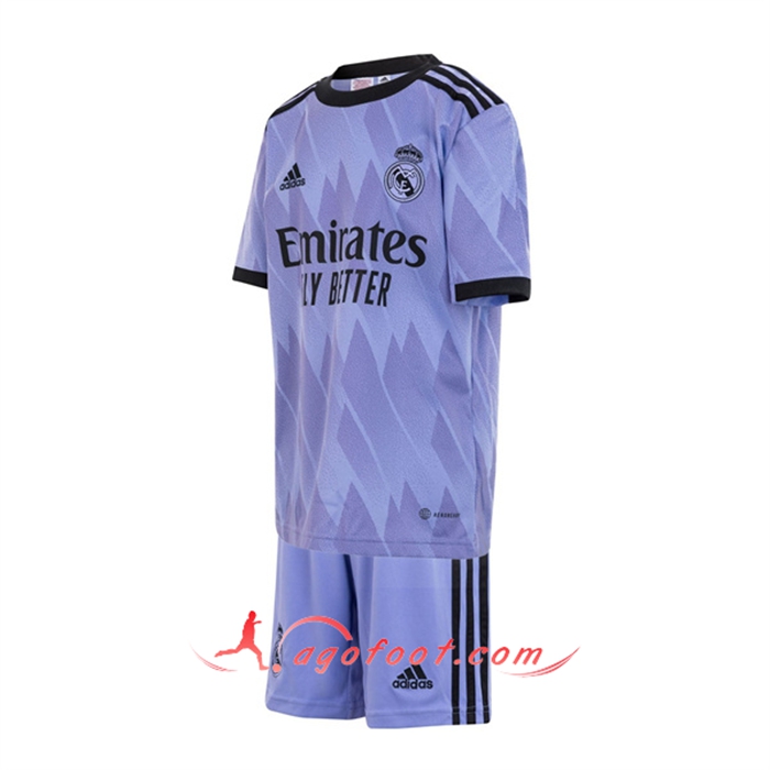 Nouveau Maillot de Foot Real Madrid Enfant Exterieur 2022/2023