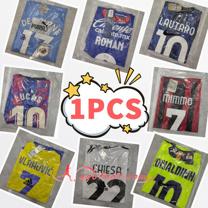 Maillot de Foot Yes Numbers - Envoyé au Hasard 1PCS