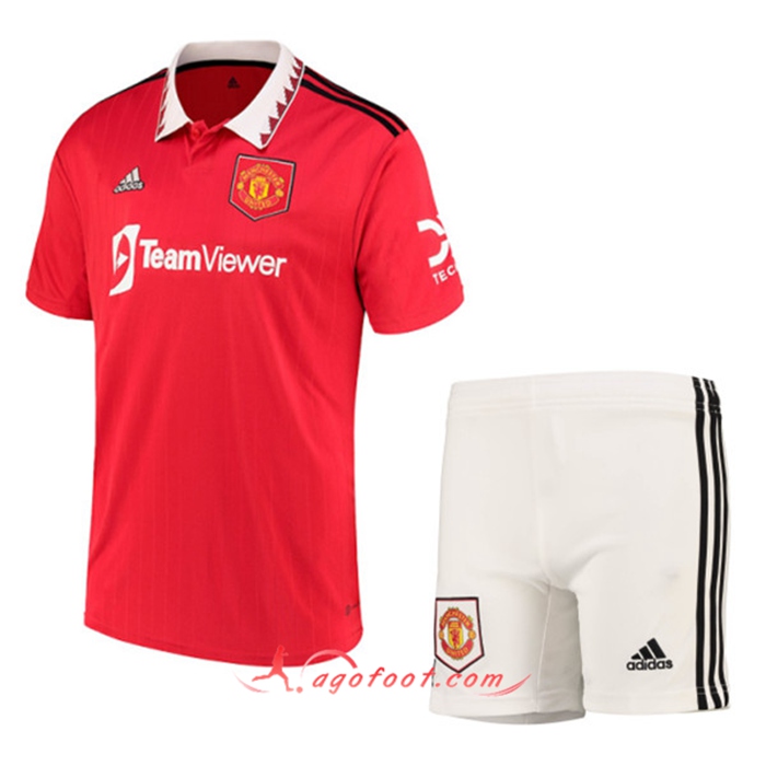 Ensemble Maillot Foot Manchester United Domicile + Short 2022/2023