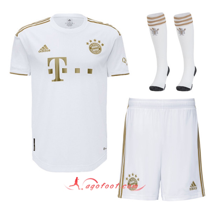 Ensemble Maillot Foot Bayern Munich Exterieur (Short + Chaussettes) 2022/2023