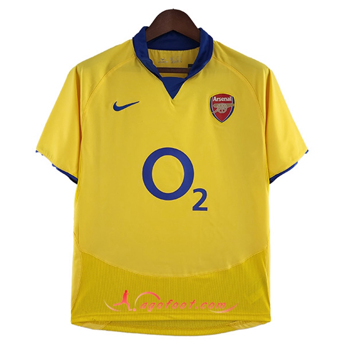 Maillot de Foot Arsenal Retro Exterieur 2003/2005