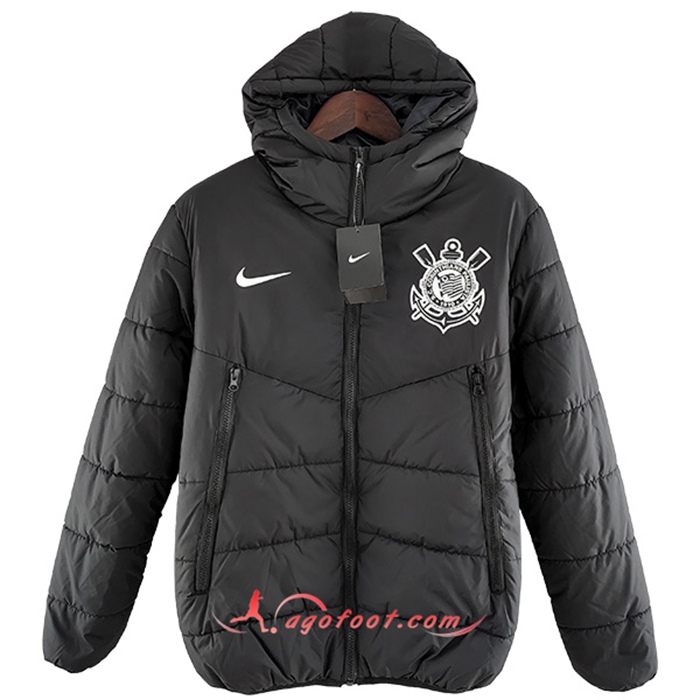 Doudoune Du Foot Corinthians Noir/Blanc 2022/2023