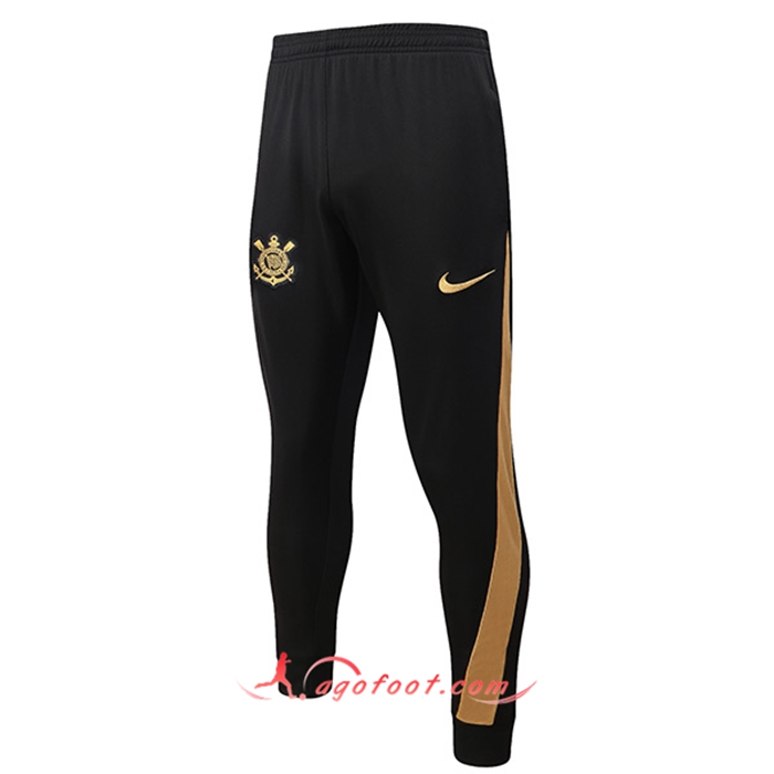 Pantalon Foot Corinthians Noir 2022/2023