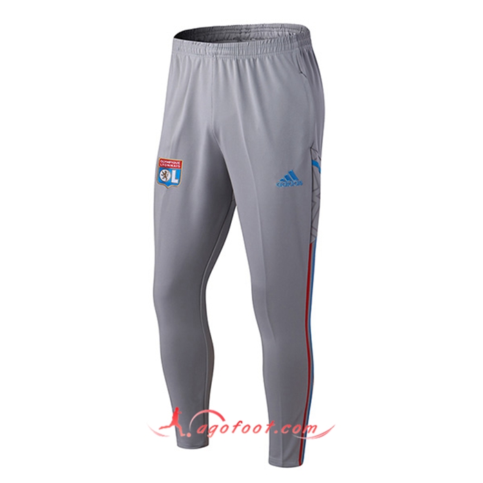 Pantalon Foot Lyon Gris 2022/2023 -02