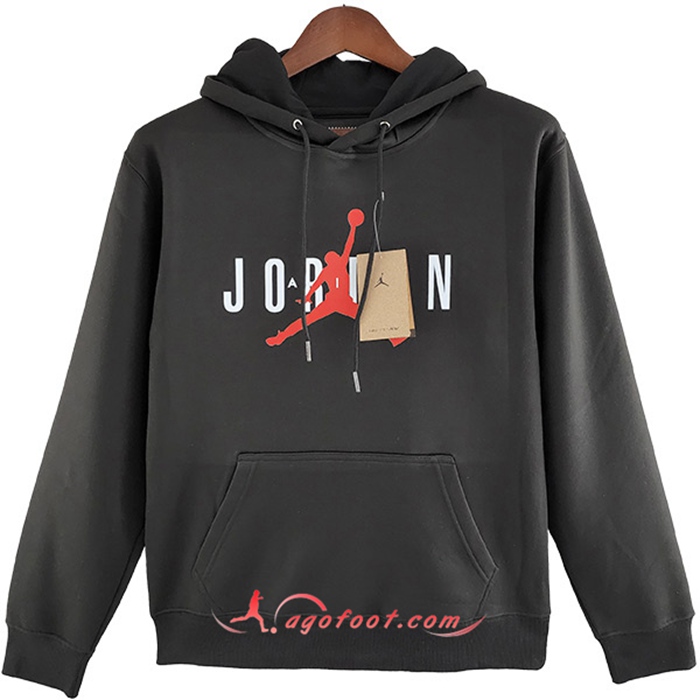 Sweatshirt Training Capuche Jordan PSG Noir 2022/2023 -02