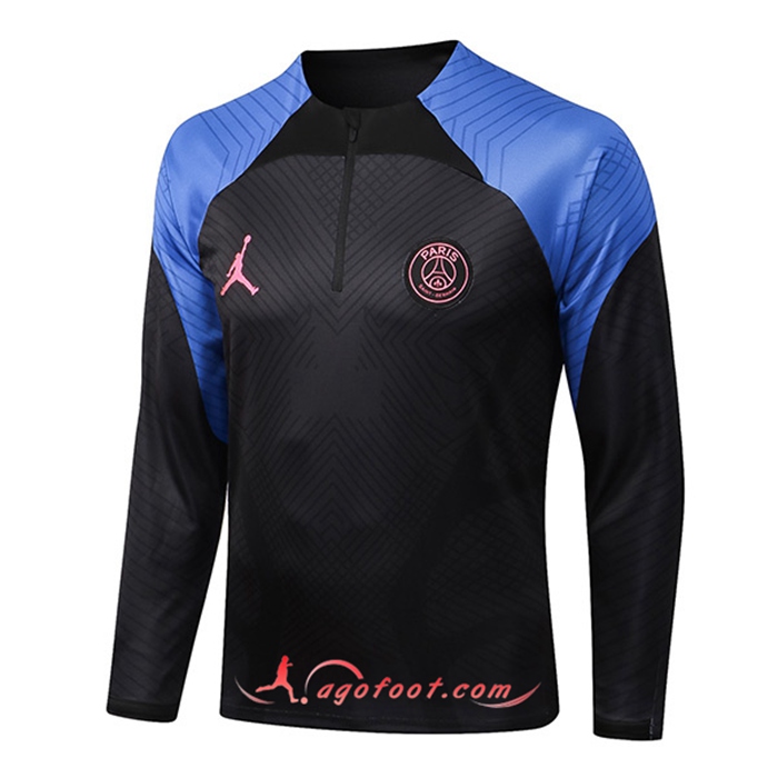 Sweatshirt Training Jordan PSG Noir/Bleu 2022/2023