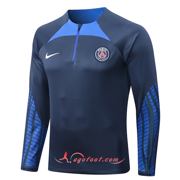Sweatshirt Training NIKE PSG Bleu Marin 2022/2023