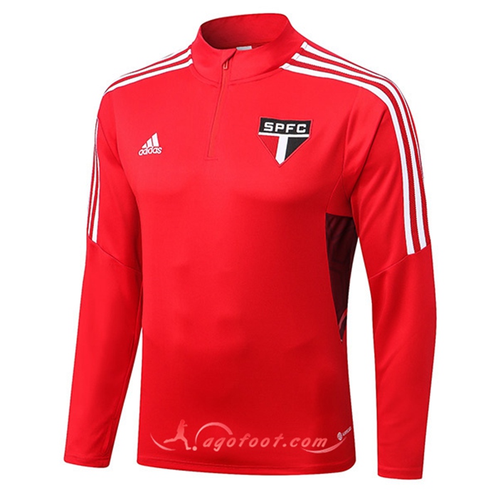 Sweatshirt Training Sao Paulo FC Rouge 2022/2023