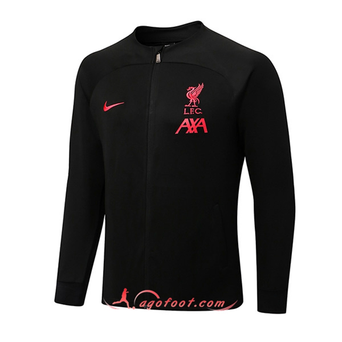 Veste Foot FC Liverpool Noir 2022/2023