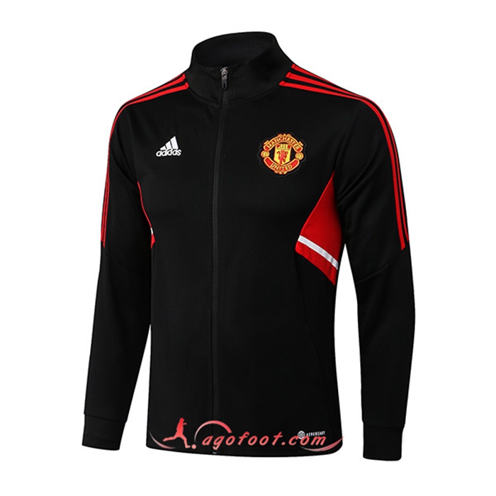 Veste Foot Manchester United Noir/Rouge 2022/2023
