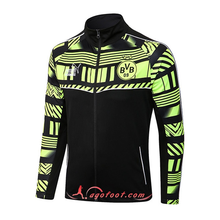 Veste Foot Dortmund Noir/Jaune 2022/2023