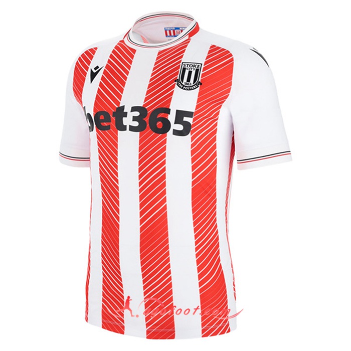 Nouveau Maillot de Foot Stoke City Domicile 2022/2023