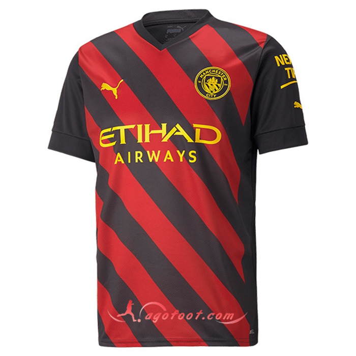 Nouveau Maillot de Foot Manchester City Exterieur 2022/2023