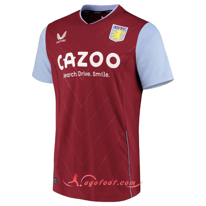 Nouveau Maillot de Foot Aston Villa Domicile 2022/2023