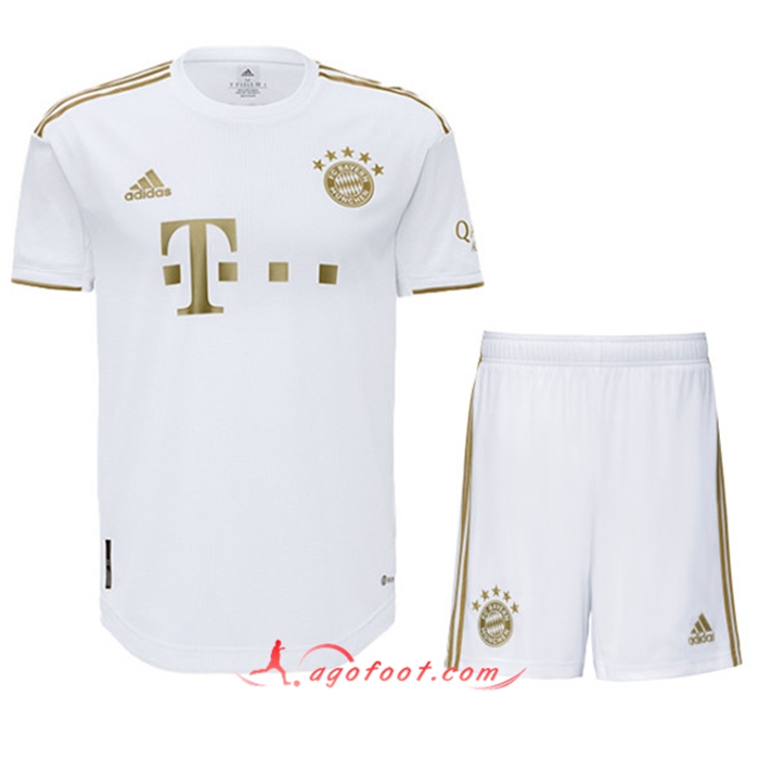 Nouveau Maillot de Foot Bayern Munich Enfant Exterieur 2022/2023