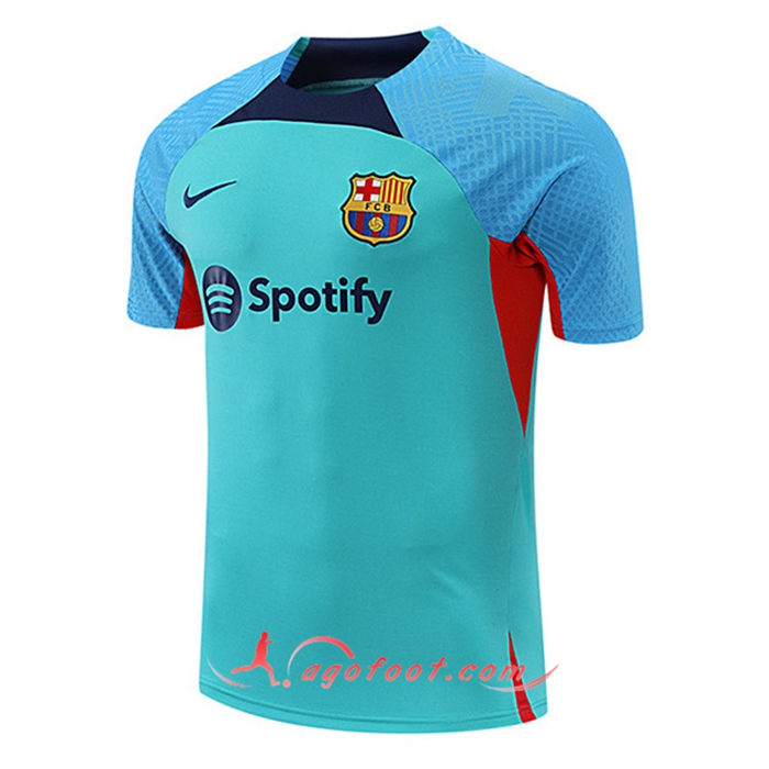 Training T-Shirts FC Barcelone Bleu 2022/2023