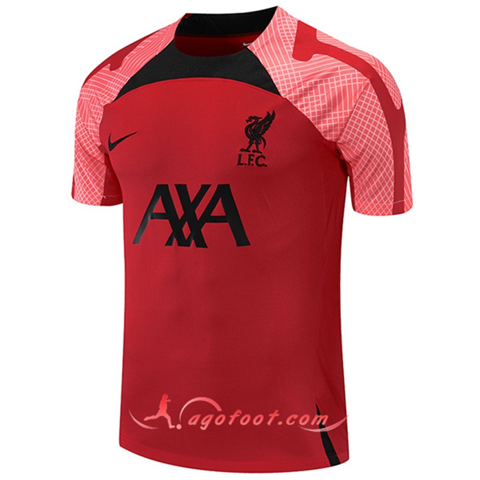 Training T-Shirts FC Liverpool Rouge/Noir 2022/2023