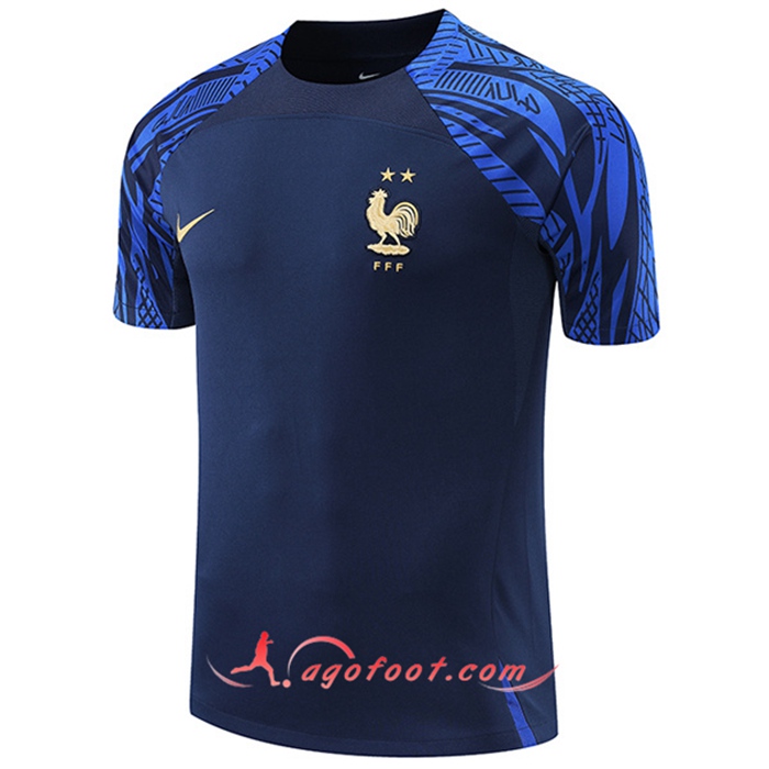 Training T-Shirts France Bleu Marin 2022/2023