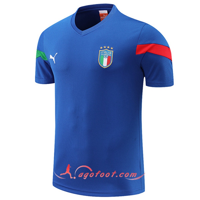 Training T-Shirts Italie Bleu 2022/2023
