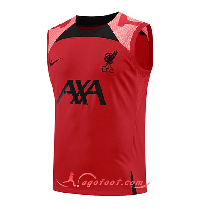Training Debardeur FC Liverpool Rouge/Noir 2022/2023