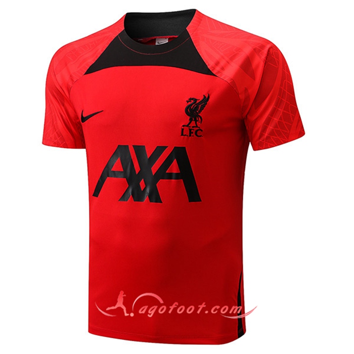 Training T-Shirts FC Liverpool Rouge/Noir 2022/2023