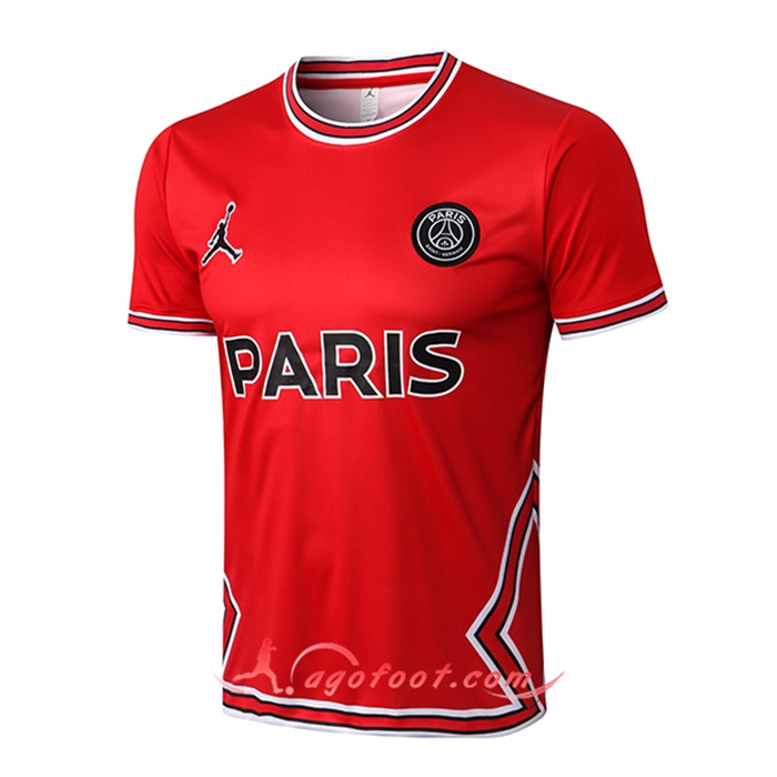 Training T-Shirts Jordan PSG Rouge 2022/2023