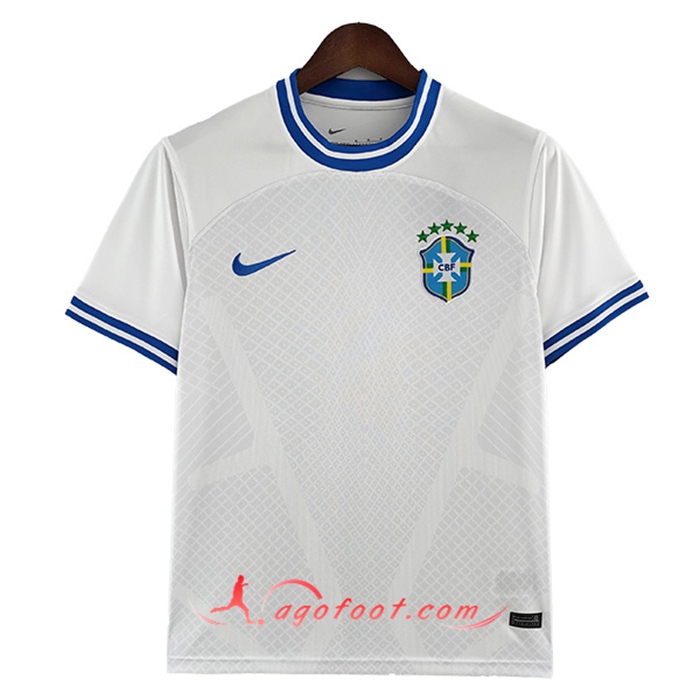 Training T-Shirts Bresil Blanc 2022/2023