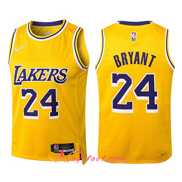 Maillot Los Angeles Lakers (WIGGINS #24) Jaune