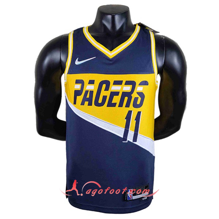 Maillot Indiana Pacers (WIGGINS #11) Bleu Marins