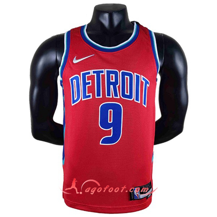 Maillot Detroit Pistons (GRANT #9) Rouge