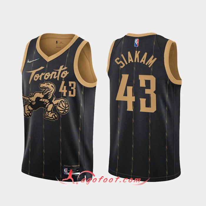 Maillot Toronto Raptors (SIAKAM #43) Noir