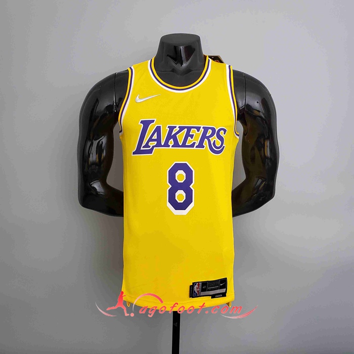 Maillot Los Angeles Lakers (BRYANT #8) Jaune