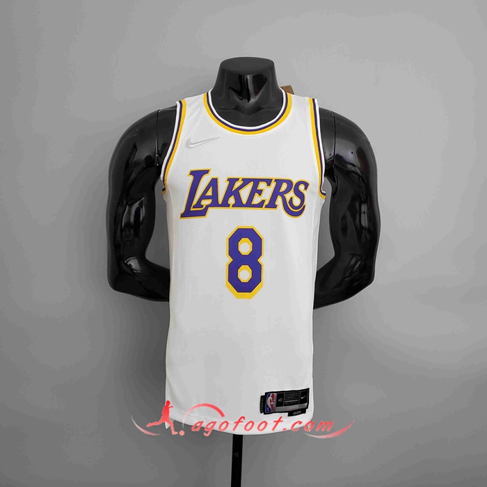 Maillot Los Angeles Lakers (BRYANT #8) Blanc