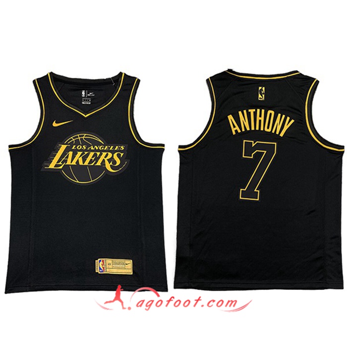 Maillot Los Angeles Lakers (ANTHONY #7) Noir