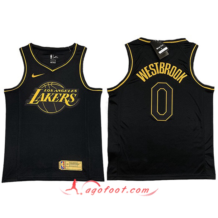 Maillot Los Angeles Lakers (WESTBROOK #0) Noir
