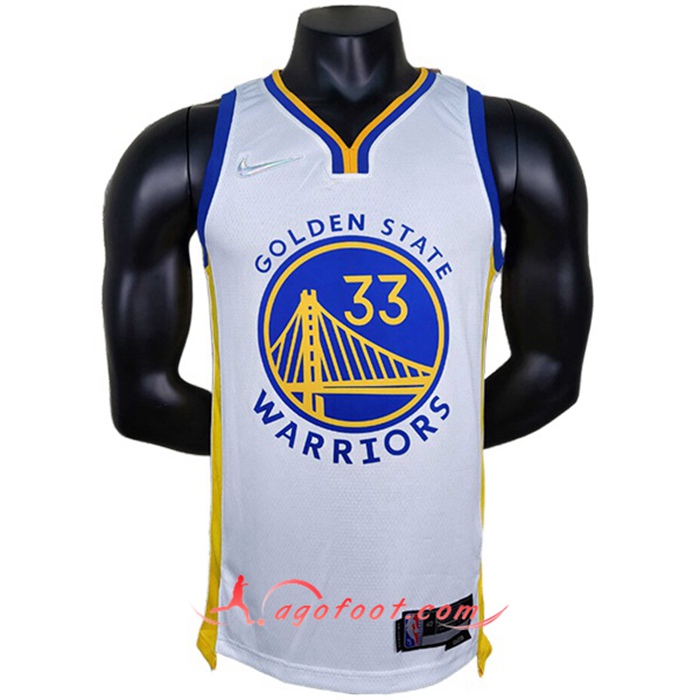 Maillot Golden State Warriors (WISEMAN #33) Blanc