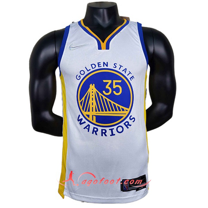 Maillot Golden State Warriors (DURANT #35) Blanc