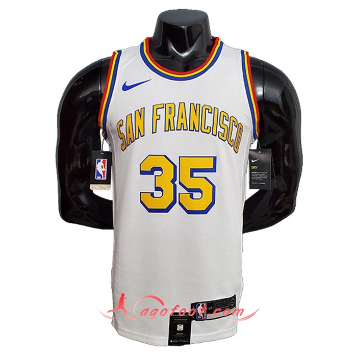 Maillot Golden State Warriors (DURANT #35) Blanc