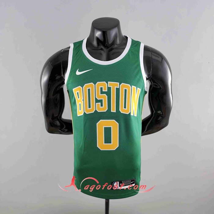 Maillot Boston Celtics (TATUM #0) Vert