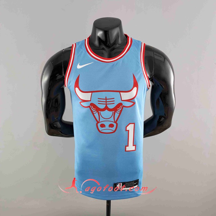 Maillot Chicago Bulls (ROSE #1) Bleu