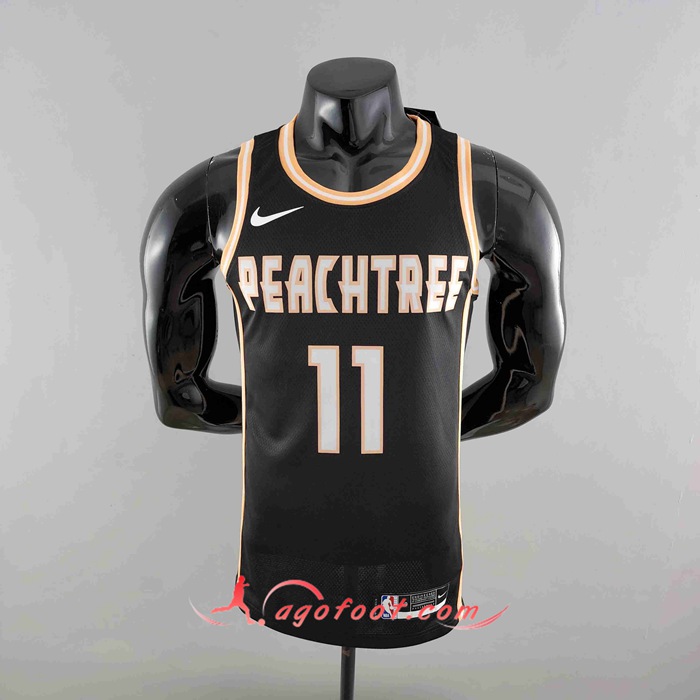 Maillot Atlanta Hawks (YOUNG #11) Noir Limited
