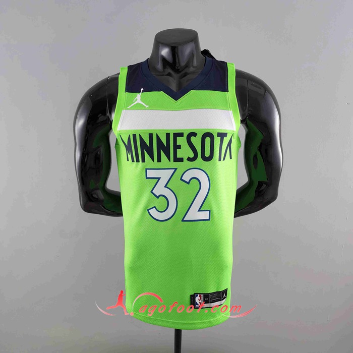 Maillot Minnesota Timberwolves (TOWNS #32) Vert Air Jordan