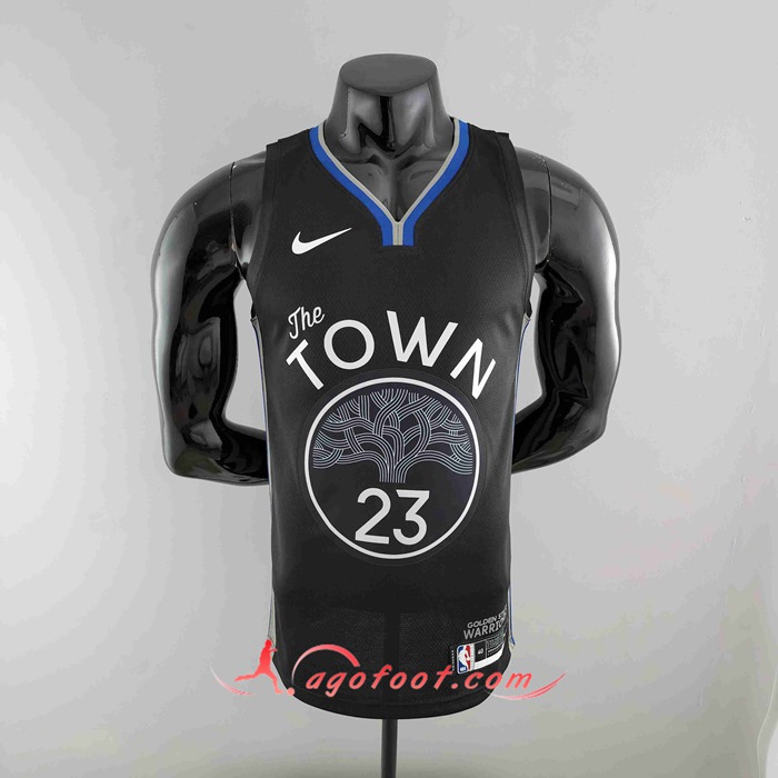 Maillot Golden State Warriors (GREEN #23) 2020 Noir City Edition