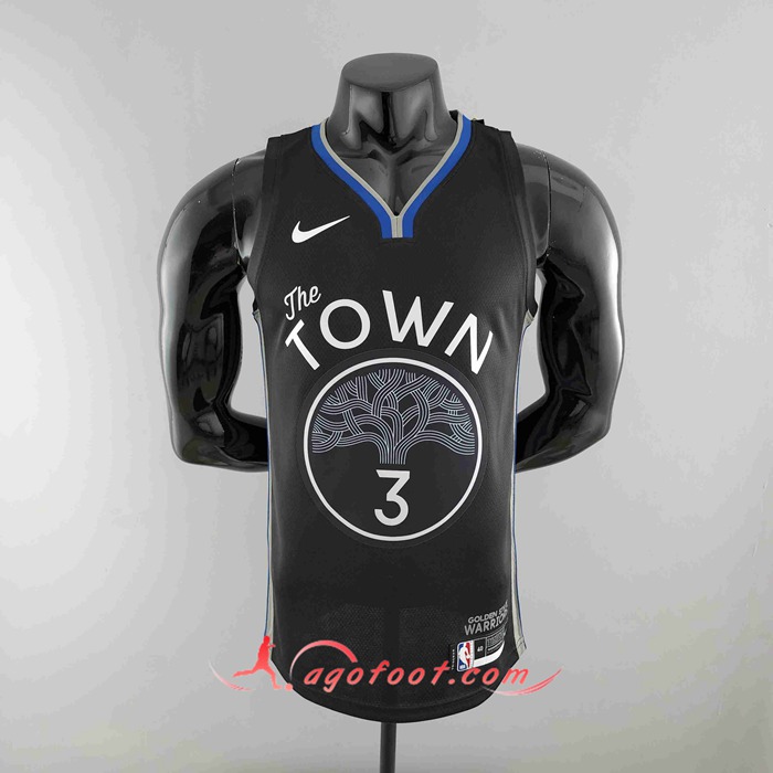 Maillot Golden State Warriors (POOLE #3) 2020 Noir City Edition