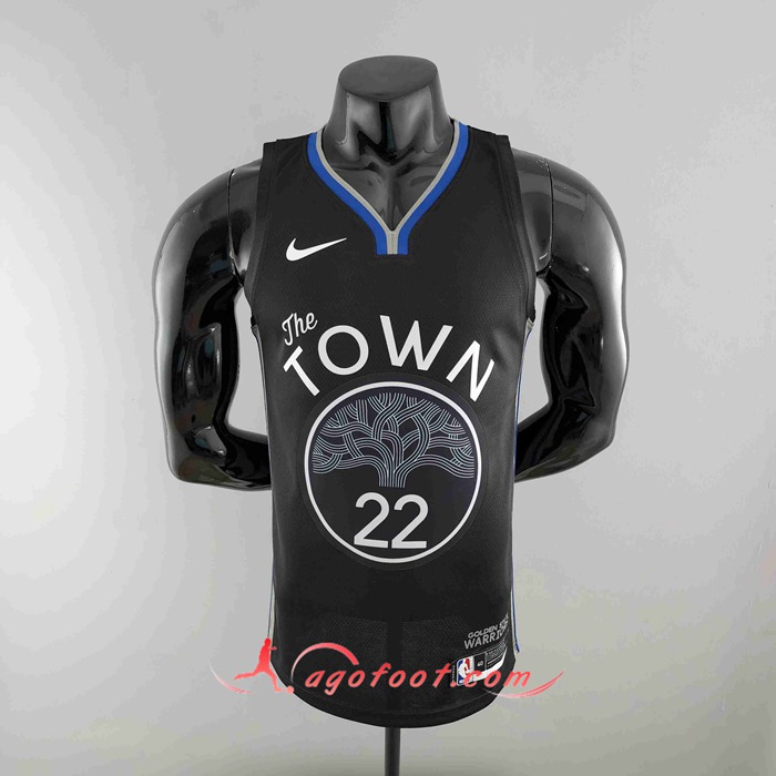 Maillot Golden State Warriors (WIGGINS #22) 2020 Noir City Edition