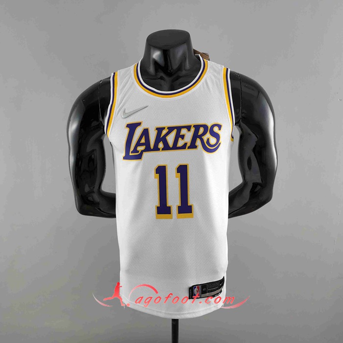 Maillot Los Angeles Lakers (IRVING #11) Blanc 75th Anniversary