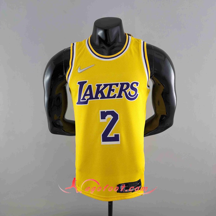 Maillot Los Angeles Lakers (IRVING #2) Jaune 75th Anniversary