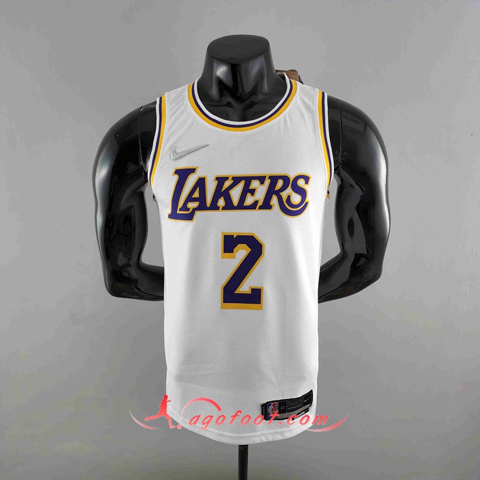 Maillot Los Angeles Lakers (IRVING #2) Blanc 75th Anniversary
