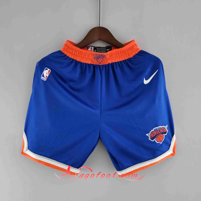 Shorts NBA New York Knicks Bleu